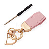 PU Leather Keychains KEYC-TADJ0009-03MG-07-1