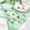 DIY Blank Dome 304 Stainless Steel Dangle Earrings Making Finding Kits DIY-AN0001-08-7