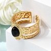 304 Stainless Steel Cuff Open Rings RJEW-F213-02G-08-5