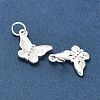 Brass Micro Pave Cubic Zirconia Charms KK-H532-15S-2