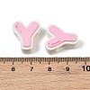 Plastic European Beads PL-CBA02CB-01Y-3