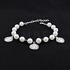 Iron Flat Round with  Saint Benedict Charm Bracelets HP3576-3