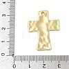 Alloy Textured Religion Cross Links Connector Charms FIND-Z127-01G-02-3