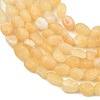 Natural Yellow Jade Beads Strands GG-C286-A23-3