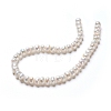 Natural Cultured Freshwater Pearl Beads Strands PEAR-I004-07B-01A-X-3