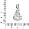 Religion 304 Stainless Steel Pendants STAS-H264-13E-ASG-3
