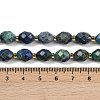 Natural Chrysocolla and Lapis Lazuli Beads Strands G-N342-149I-24-5