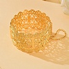 Flower Pattern Zinc Alloy with Crystal Rhineston Bangles FS-WG1639C-01-2