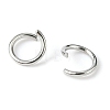 304 Stainless Steel Jump Rings X-STAS-E011-6x0.8mm-2
