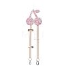 Cherry Non-woven Fabrics Hairpin Hair Clip Hanging Holder Storage Organizer ODIS-WH0025-129B-1