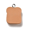 Opaque Resin Pendants X-RESI-G043-D01-3