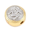 Religion Brass Beads KK-C170-28GP-05-2