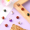 Natural & Synthetic Mixed Stone Charms G-S359-015-4