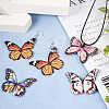  Butterfly Earring Making Kit FIND-TA0002-67-7