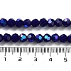 Opaque Glass Beads Strands EGLA-A035-P6mm-L09-4