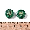 Synthetic Malachite Beads G-A238-01B-3