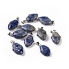 Natural Sodalite Pendants G-B041-03P-02-1