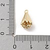 Brass Micro Pave Cubic Zirconia Pendants KK-D283-18G-3