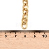 304 Stainless Steel Mixed Chain Y Tassel Necklaces for Women NJEW-Z111-04G-3