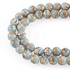 1 Strand Baking Paint Glass Beads Strands DGLA-TADJ0001-02C-1