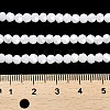 Electroplate Opaque Glass Beads Strands EGLA-A035-P4mm-A01-4
