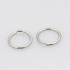 Tarnish Resistant 304 Stainless Steel Saw Cut Open Jump Rings STAS-N015-04-10x1.2mm-1