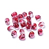 Transparent Glass Charms GLAA-O017-02D-1