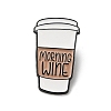 Creative Coffee Enamel Pins JEWB-P030-K03-1