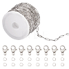  Chain Bracelet Necklace Making Kit CHS-TA0001-47-9