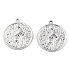 Non-Tarnish 201 Stainless Steel Pendants STAS-N098-143P-3