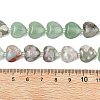 Gradient Color Synthetic Shoushan Stone & Natural Peace Jade & Green Aventurine & Labradorite Beads Strands G-B185-A05-6