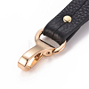 Cowhide Wristlet Wrist Bag Hand Strap FIND-WH0043-42-2