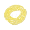 Transparent Glass Beads Strands EGLA-A044-T1mm-MB29-4