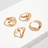 4Pcs Alloy Finger Rings Sets WG7802C-23-2