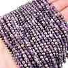 Natural Charoite Beads Strands G-M438-A03-01-1