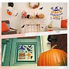 Halloween 16 Pcs 16 Styles PET Plastic Hollow Out Drawing Painting Stencils Templates DIY-WH0349-58-7