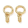 Brass Spring Gate Clasps
 KK-CBA50B0-36G-1
