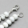 Fashionable Gemstone Beaded Necklaces NJEW-R211-01-2