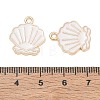 Alloy Enamel Pendants AL-CBAE435-16G-01-3