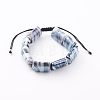Adjustable Nylon Thread Braided Bead Bracelets BJEW-JB06070-02-1