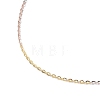 925 Sterling Silver Cable Chain Necklaces for Women NJEW-A014-06-3