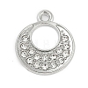 Alloy Micro Pave Rhinestone Pendants FIND-K020-15P-1