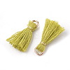 Polycotton(Polyester Cotton) Tassel Pendant Decorations FIND-S281-24-2