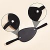 Gorgecraft Imitation Leather Single Eye Masks FIND-GF0003-56-4