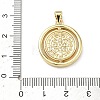 Brass Pendants KK-P350-07A-G-3