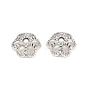 Tibetan Style Alloy Bead Caps PALLOY-A024-10AS-1