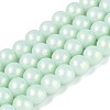 Baking Paint Glass Pearl Beads Strands LS-DGLA-ZX001-05B-05-1