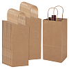 Rectangle Kraft Paper Gift Bags with Handles ABAG-WH0048-85-1