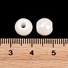 Glazed Porcelain Round Beads PORC-S489-8mm-01-4