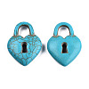 Synthetic Turquoise Pendants X-TURQ-S283-04A-1